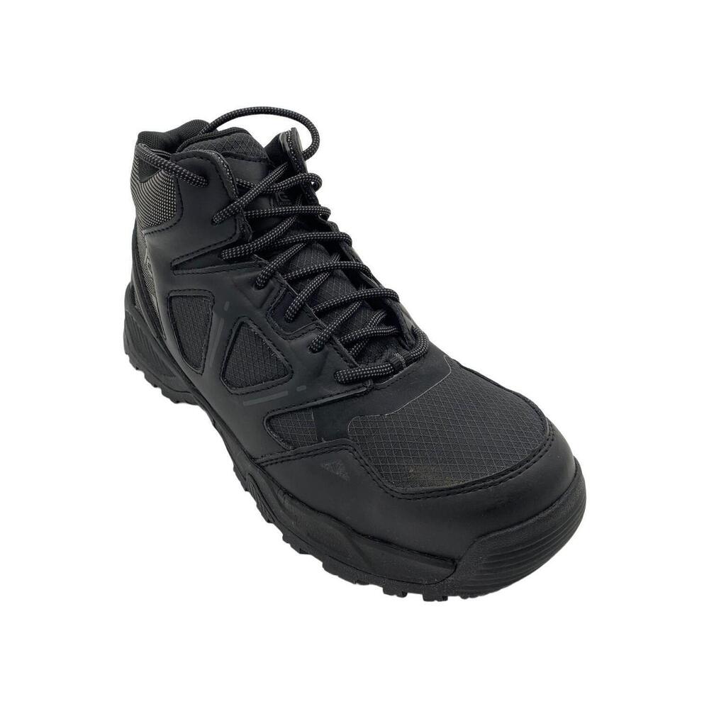 ACE Men's Defender Mid NCT Work Boots Shoes For Crews Black - Medium